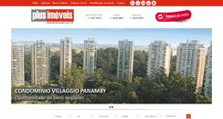 Desktop Screenshot of plusimoveis.com.br